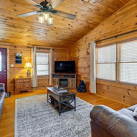 Bryson City Cabin With Hot Tub, Views And Pool Table! Exterior photo