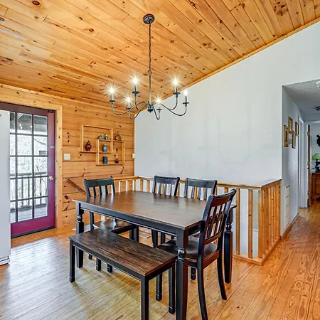 Bryson City Cabin With Hot Tub, Views And Pool Table! Exterior photo